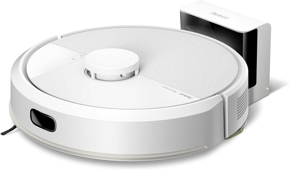 iRobot Saugroboter, Weiß, Roomba 105 Combo - Saugen + Wischen - Clearview LiDAR