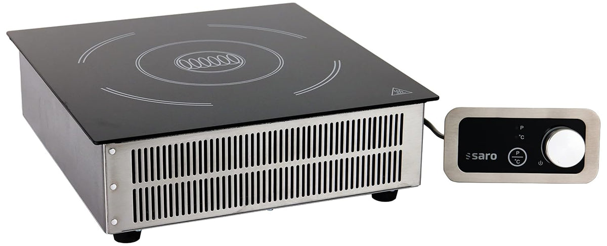 Saro Buffetschrank, Schwarz, Einbau-Induktionsplatte Modell LOLA