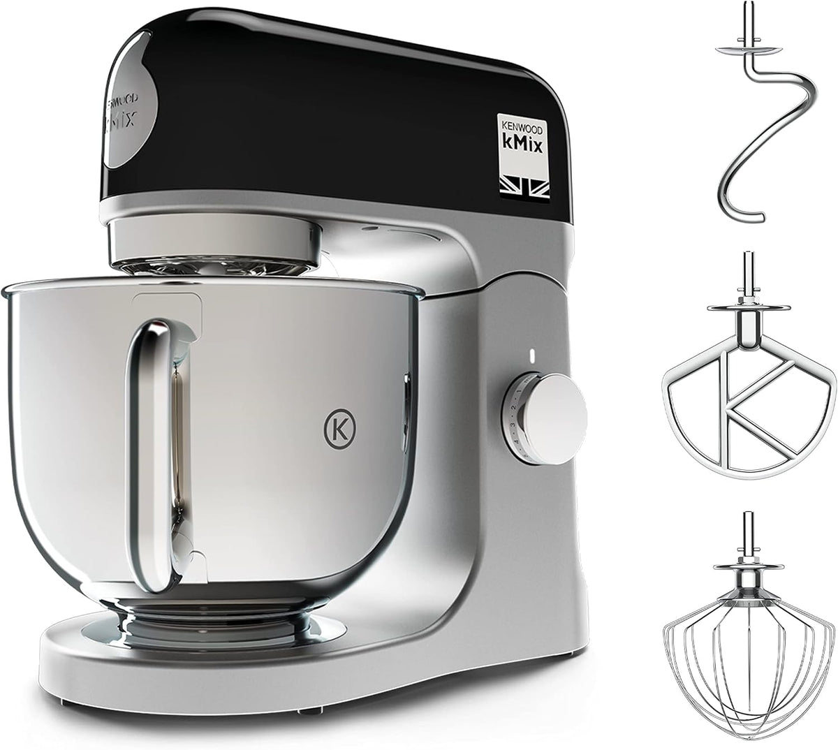 Kenwood Universalküchenmaschinen, Schwarz, kMix KMX750BK Küchenmaschine