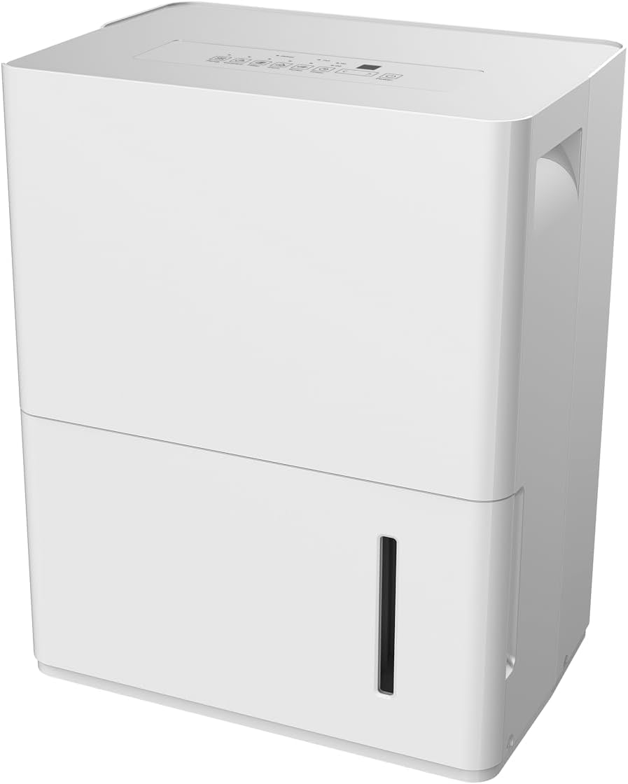 Comfee Luftentfeuchter, 180m, 30 L, 3 L, Weiß, /24h, Raumgröße ca. ³(80m²), Intelligenter Entfeuchtermodus, Smart Dehumidifier für Wohnung